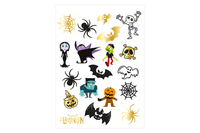 Kép 1/3 - Halloween tetoválás, Monster, 19 db szörnyes mintákkal