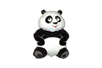 Kép 1/2 - Panda alakú fólia lufi 60cm 979519