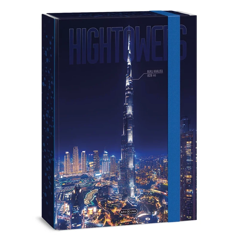 Füzetbox A/4 Hightower-Burjkhalifa