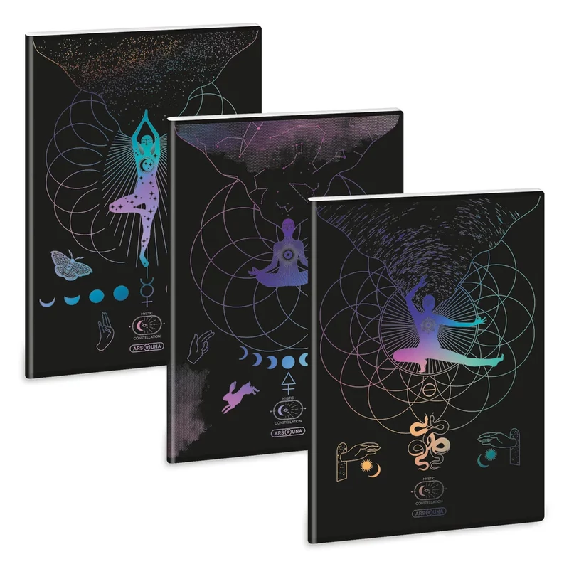 Ars Una Mystic Constellation A/4 extra kapcsos füzet-sima