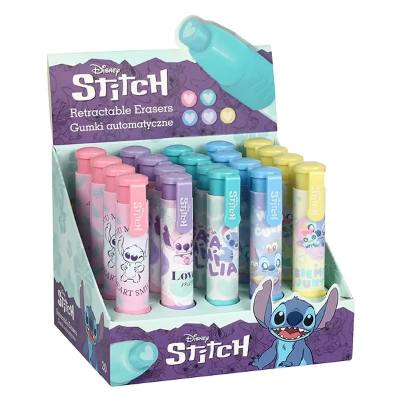 Radír Lilo és Stitch mintákkal visszahúzható Coolpack 1 db