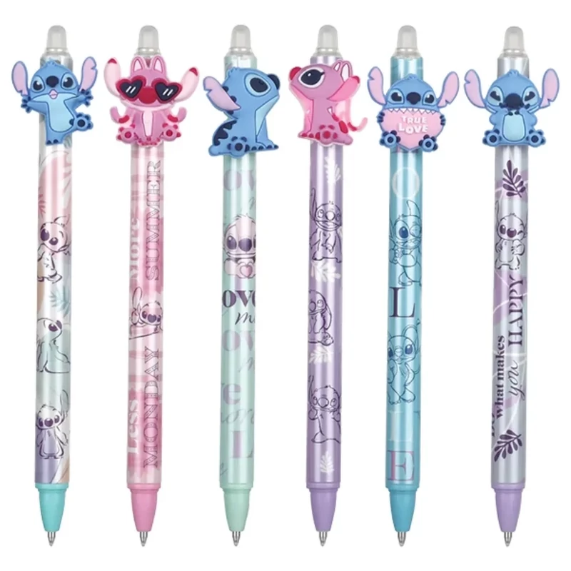Golyóstoll Coolpack Lilo és Stitch radírozható pasztell színek 0,5 mm kék írásszín 1 db