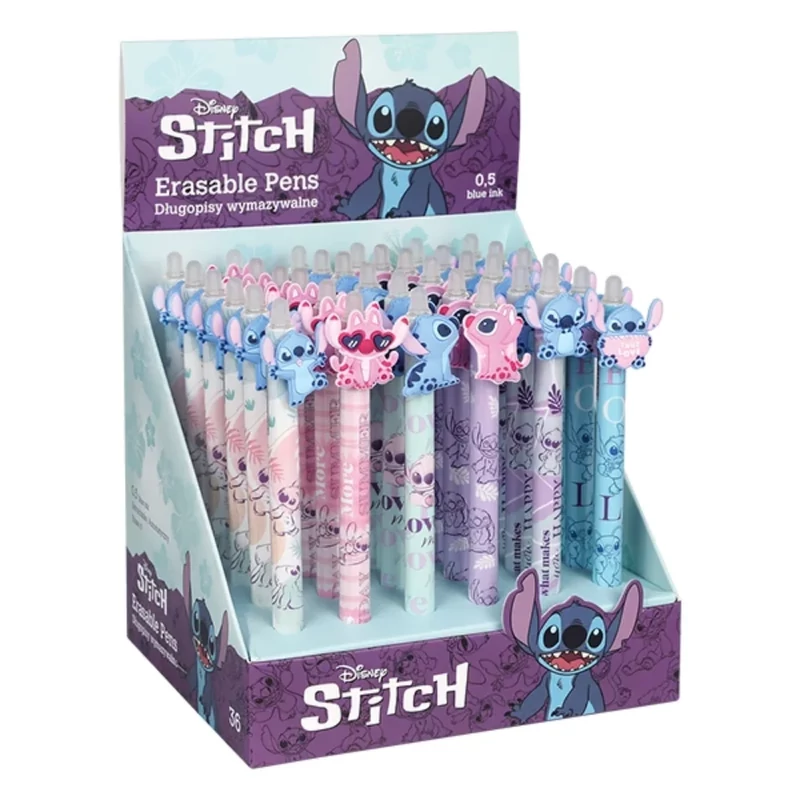 Golyóstoll Coolpack Lilo és Stitch radírozható pasztell színek 0,5 mm kék írásszín 1 db