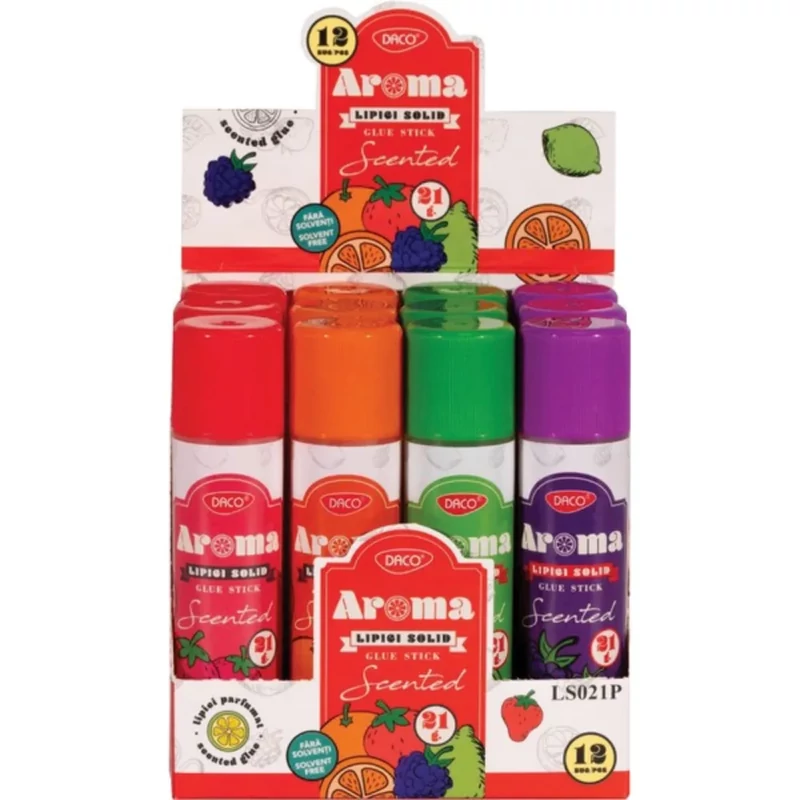 Ragasztó stift 21g illatos Daco Aroma