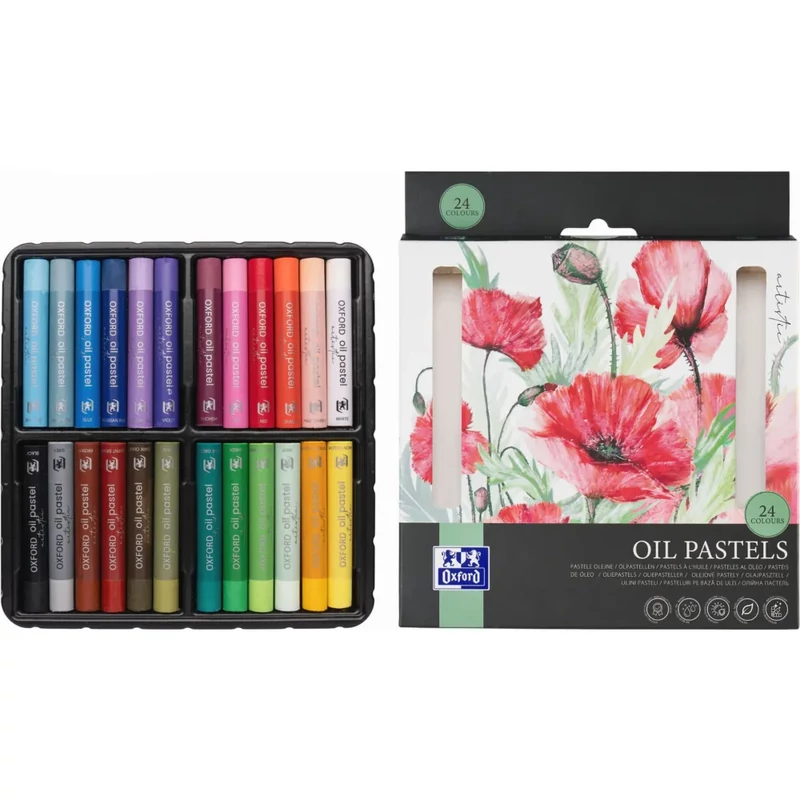 Olajpasztell készlet 24 színnel Oxford Art