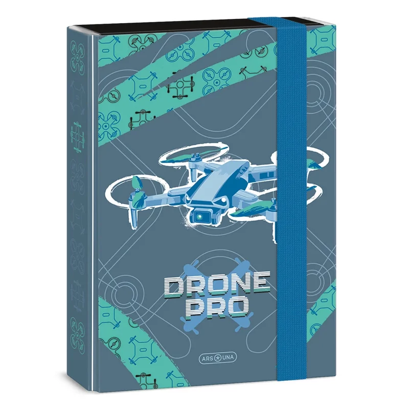 Füzetbox A/5 drón mintás Ars Una Drone Pro