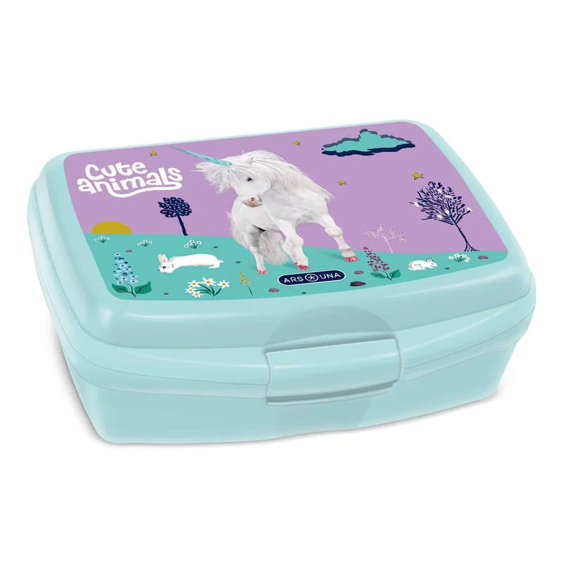 Uzsonnás doboz cuki unikornis mintás Ars Una Unicorn