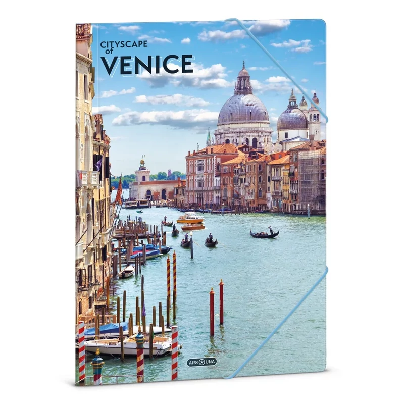 Ars Una Cityscape-Venice A/4 gumis dosszié