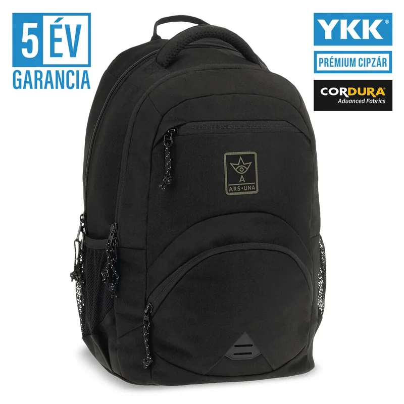Ars Una ergonomikus hátizsák fiúknak 27L Cordura-black 3. osztálytól