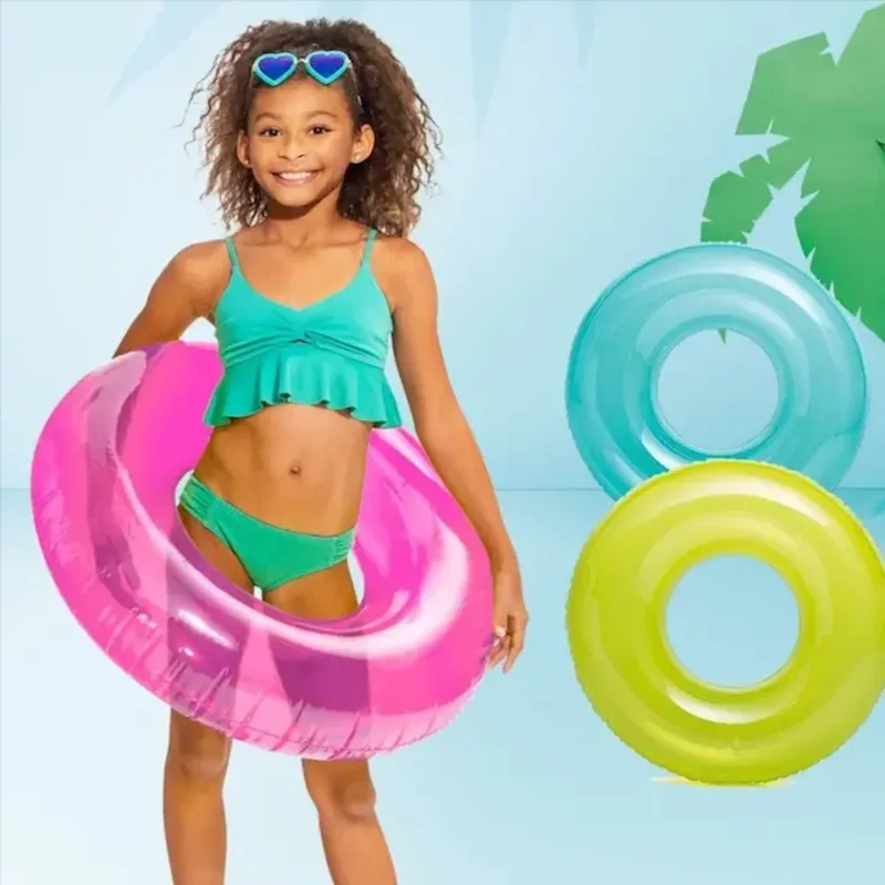 Úszógumi felfújható neon színekben 76 cm 3 féle Intex 59260