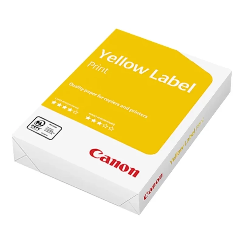 Másolópapír A4 80 g Canon Yellow Label Print 500 lap/csomag fénymásolópapír