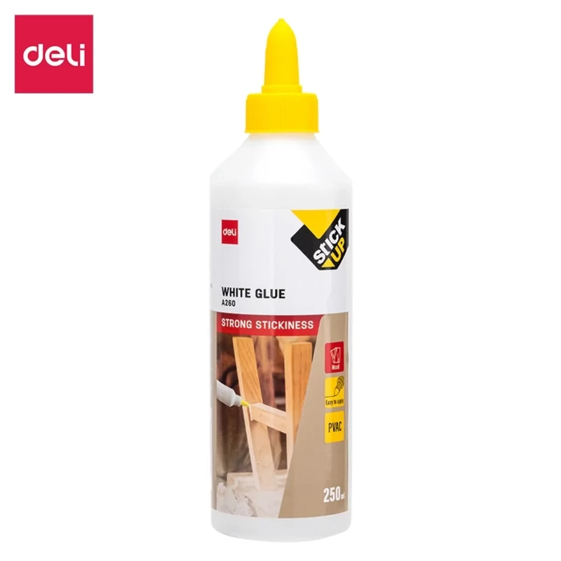Fa ragasztó folyékony fehér 250 ml Deli