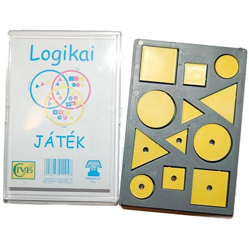 Logikai játék kisiskolásoknak műanyagból