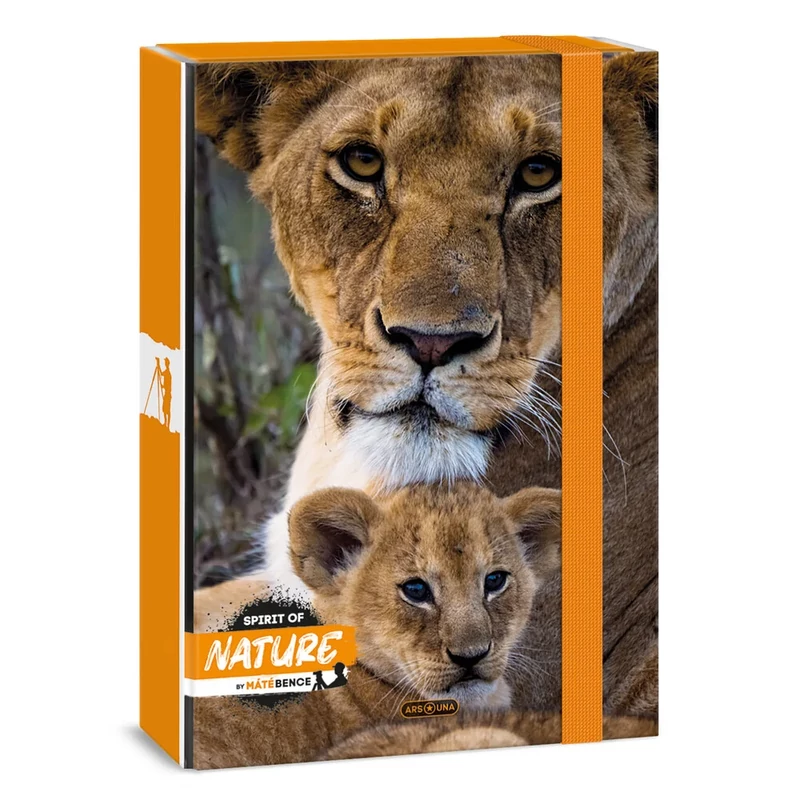 Füzetbox oroszlán A/4 Ars Una Máté Bence Lion