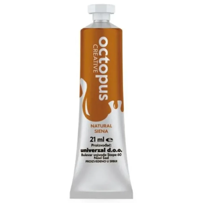Tempera barna 21 ml Octopus