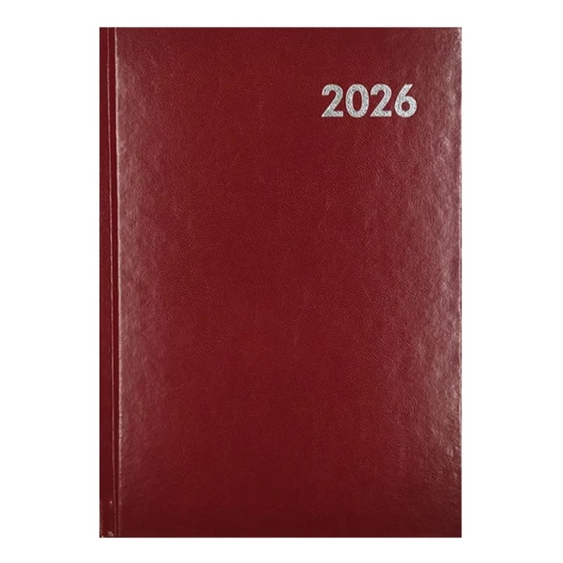 Határidőnapló B5 heti baladek bordó Alisca 2026