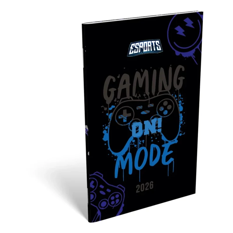 A6 tűzött zsebnaptár Esport Gamer On Duty Lizzy Calendar 2026