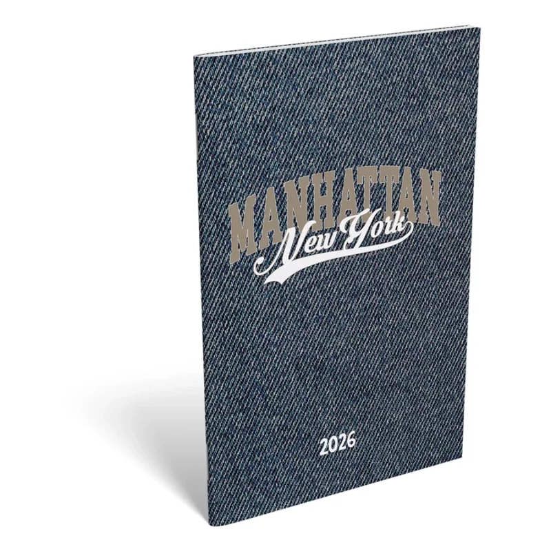 A6 tűzött zsebnaptár Manhattan New York Lizzy Calendar 2026