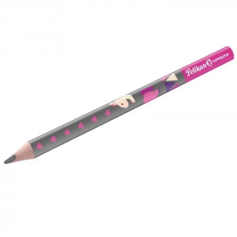Írástanuló grafitceruza Pelikan Combino pink