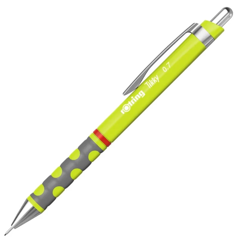 Nyomósirón töltőceruza 0,7mm, élénkzöld test, Rotring Tikky