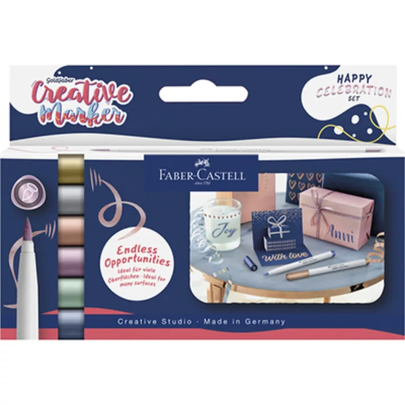 Kreatív filc 6 darabos Creativ Studio Faber-Castell