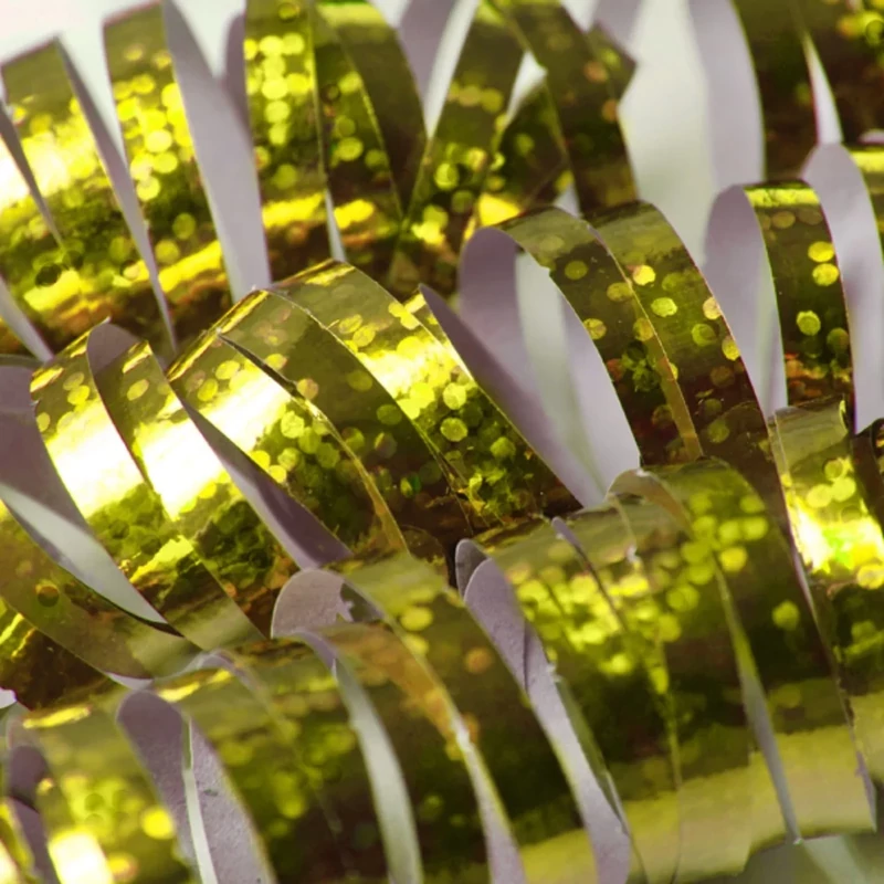 Szerpentin hologramos arany színű 18 db 3,8 m