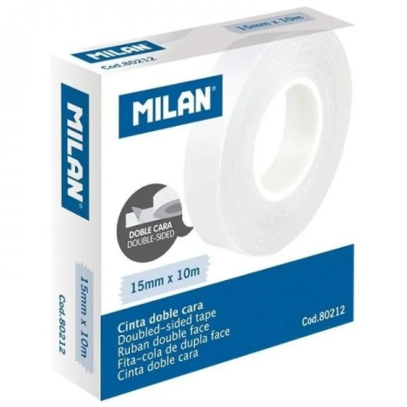 Milan kétoldalas ragasztó 15mmx10m