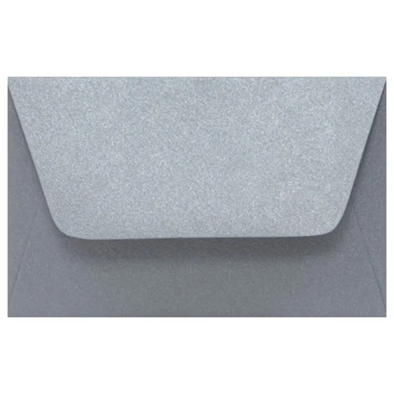 Névjegyboríték enyvezett króm ezüst Metal 52 73x114 mm