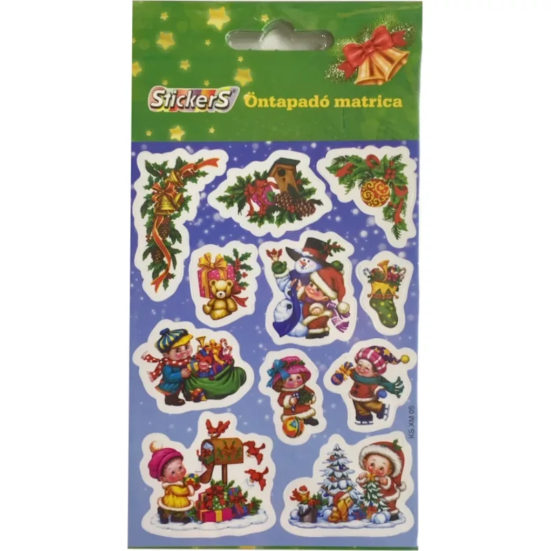 Kis matrica - karácsonyi motívumok