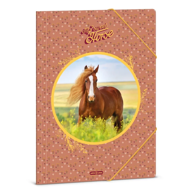 A/4 dosszié gumis mappa My Sweet Horse Ars Una