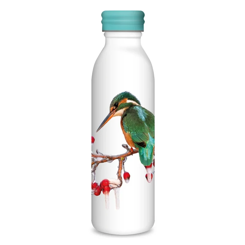 Ars Una jégmadár duplafalú fémkulacs 600ml Máté Bence Kingfisher