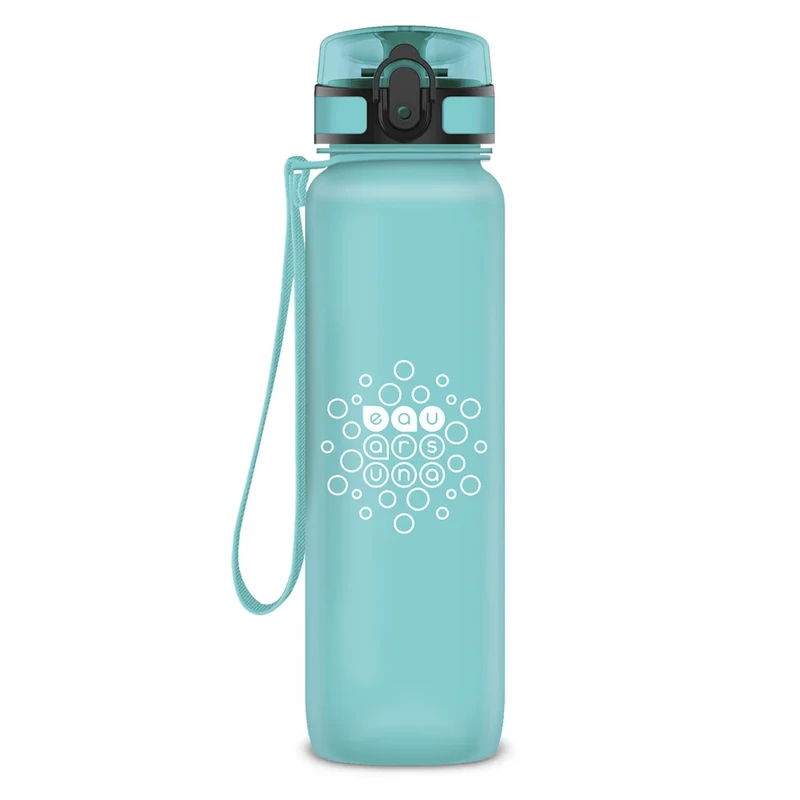 Ars Una BPA-mentes motivációs kulacs matt türkiz színátmenetes 1000 ml Mint