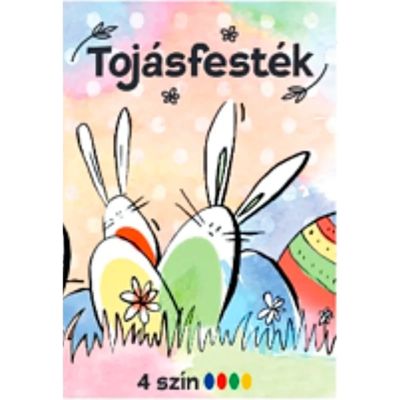 Tojásfesték 4 színű