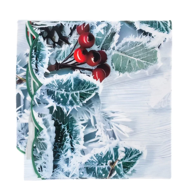 Karácsonyi terítő 3 féle mintával 85 x 85 cm 032482