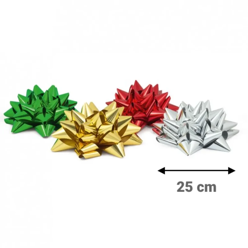 Masni óriás méretű metál fehér színű 25 cm 1 db 2002-8051