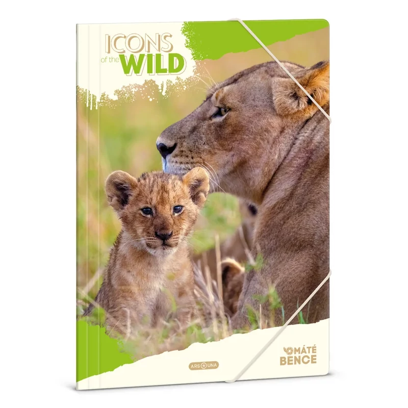 Ars Una Máté Bence Icons of the Wild-Lions A/4 gumis dosszié