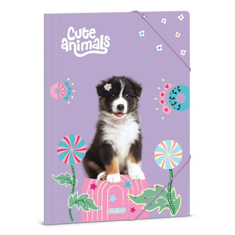 Ars Una Cute animals- Aussie A/4 gumis dosszié