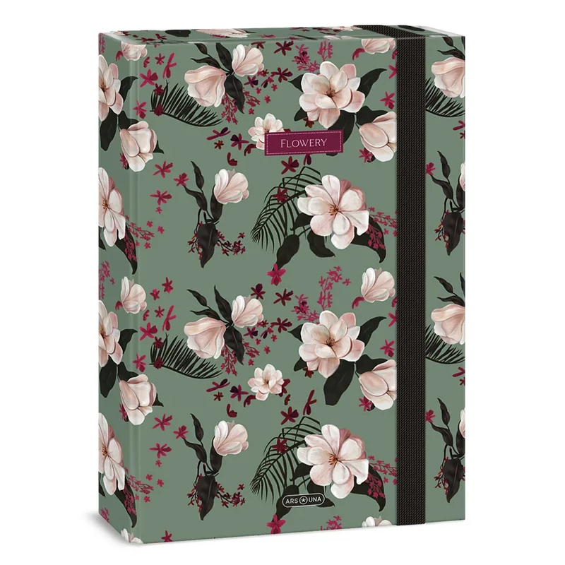 A/4 füzetbox Ars Una Flowery green