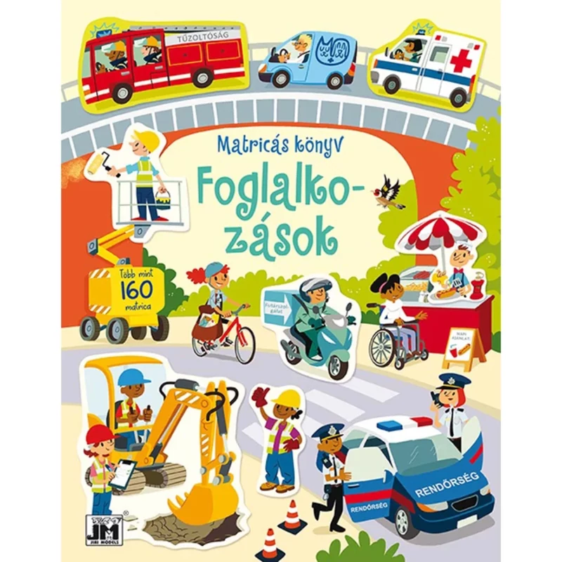 Matricás könyv Foglalkozások Jiri Models