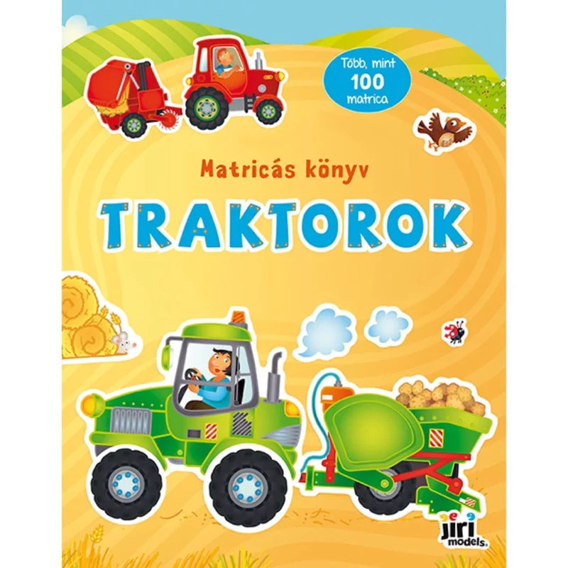 Matricás könyv Traktorok Jiri Models