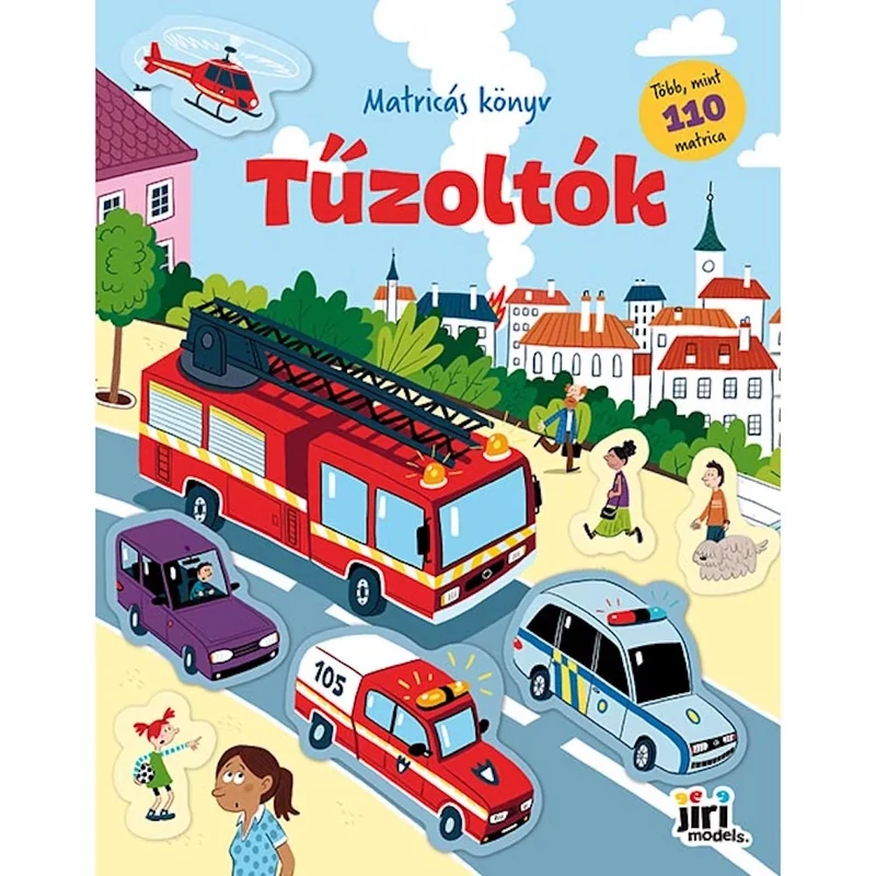 Matricás könyv Tűzoltók Jiri Models