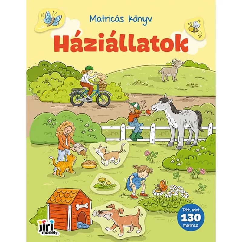 Matricás könyv Háziállatok Jiri Models