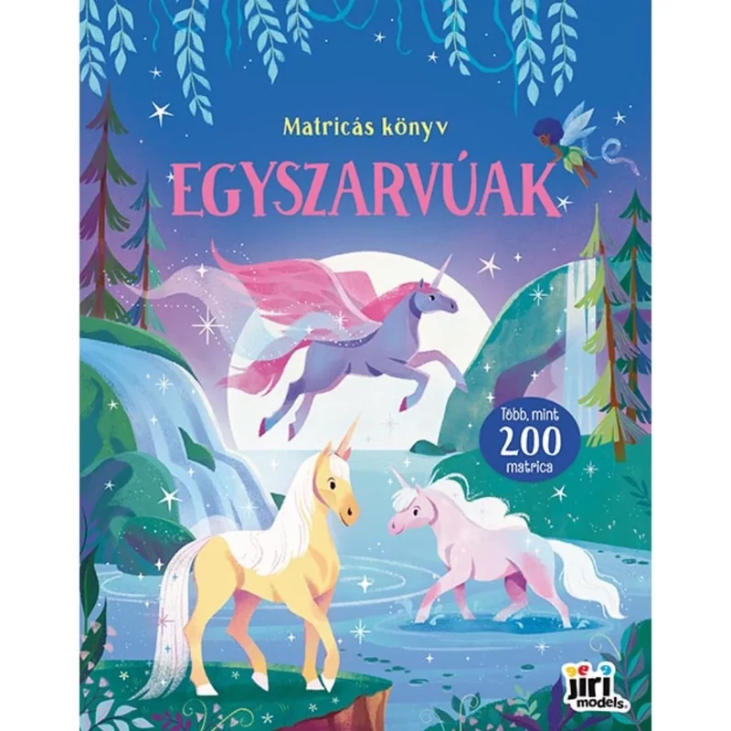 Matricás könyv Egyszarvúak Jiri Models