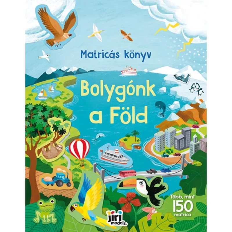 Matricás könyv A Föld bolygó Jiri Models