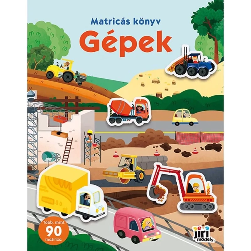 Matricás könyv Gépek Jiri Models