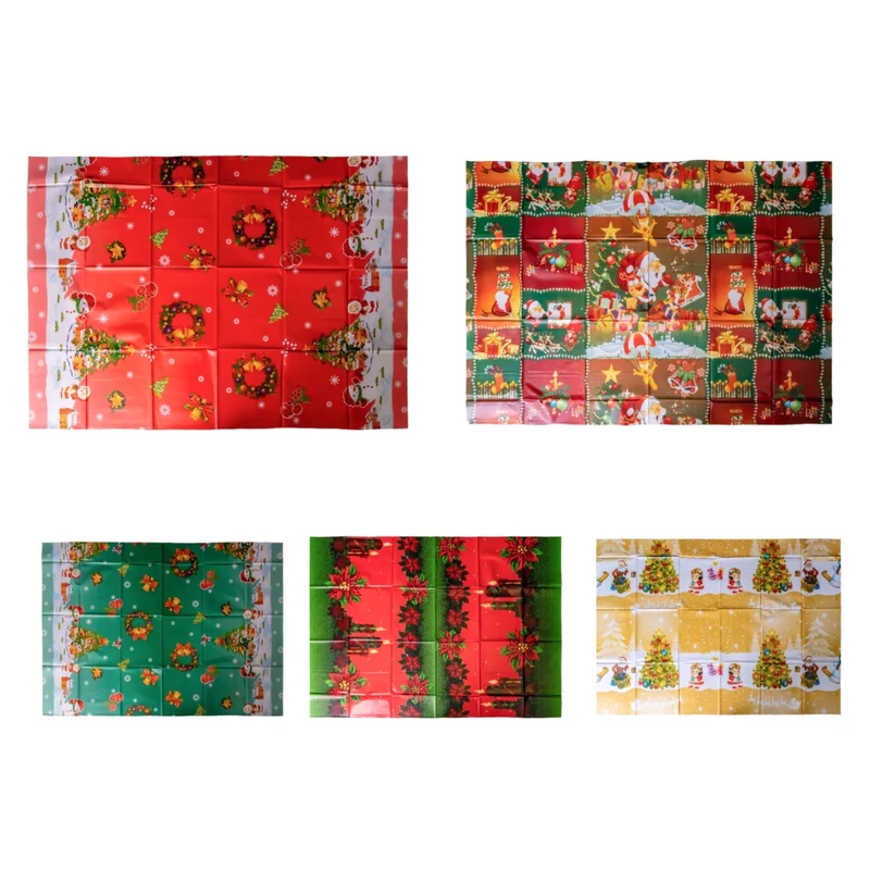 Karácsonyi PVC terítő többféle mintával 100 x 140 cm 