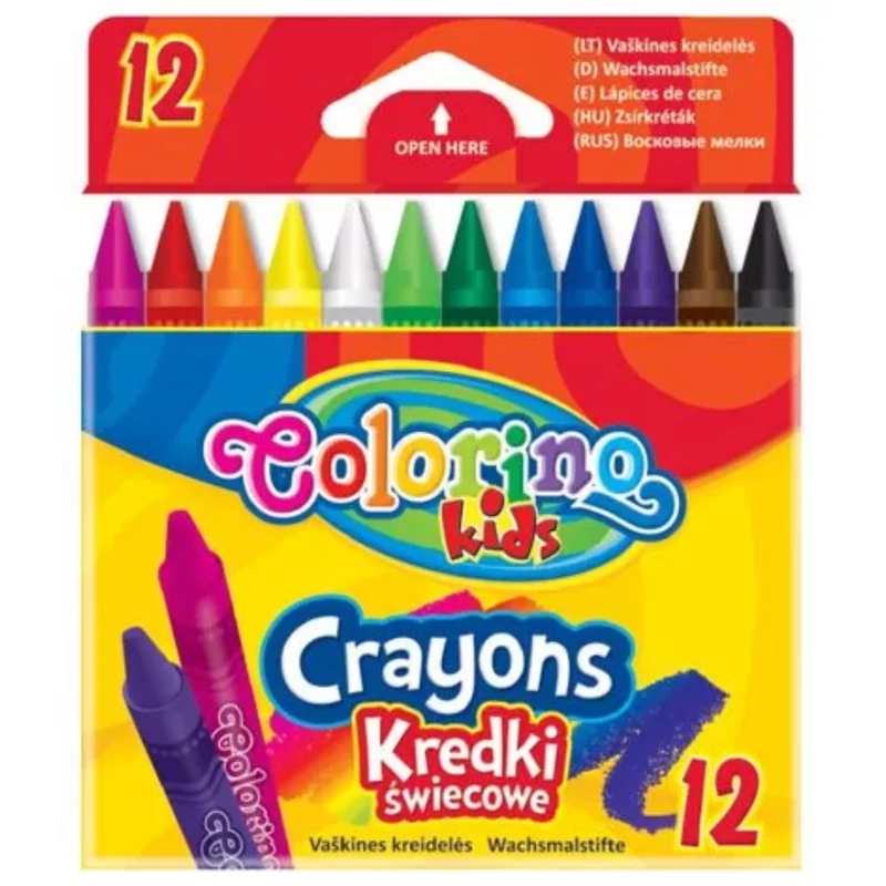 Zsírkréta készlet Colorino 12 darabos 13314