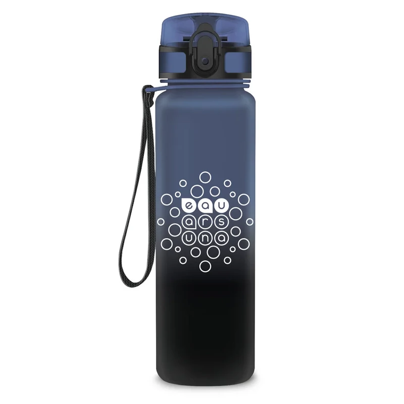 Ars Una kék-fekete színátmenetes matt BPA-mentes kulacs 600 ml Stormy Night