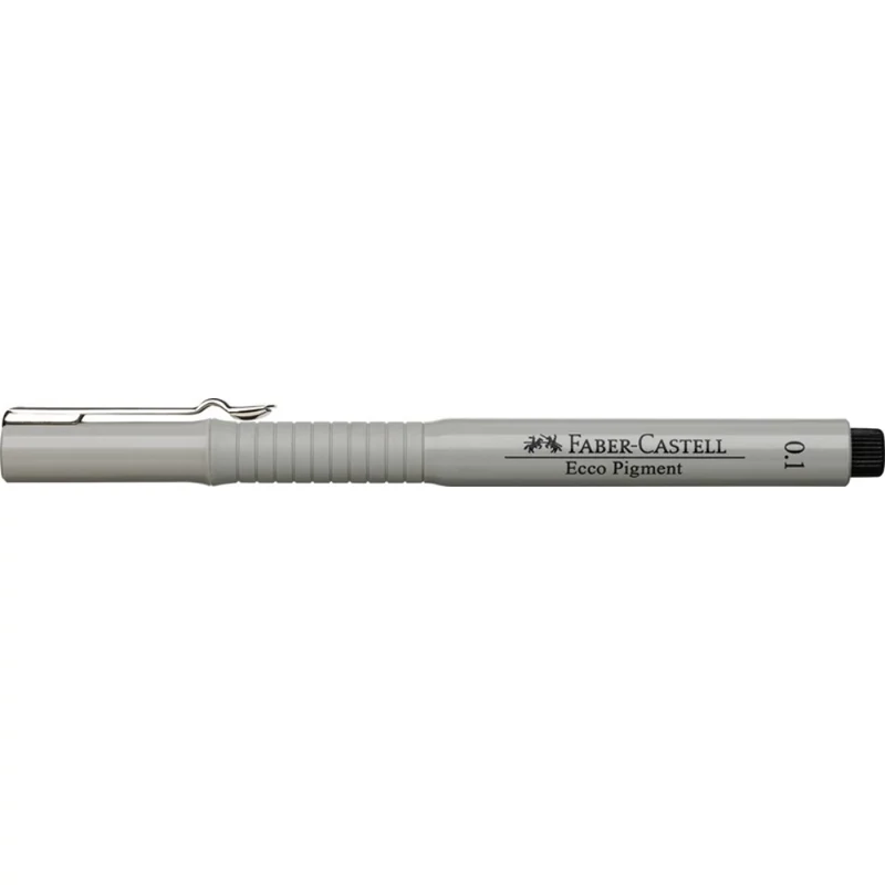Tűfilc 0,1 mm vagy 0,2 mm írásvastagság Faber-Castell Ecco Pigment fekete 1 db