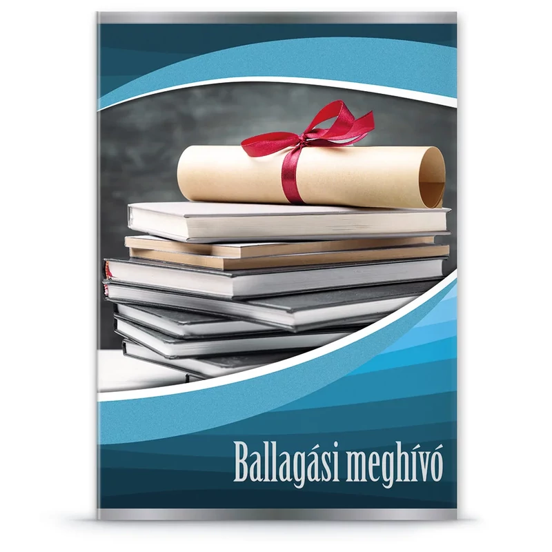 Ars Una ballagási extra borítékos lap diploma tekercsek Ballagási meghívó felirattal F